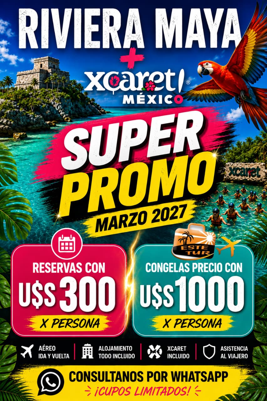 FORMAS DE PAGO DE RIVIERA MAYA + PARQUE SCARET 