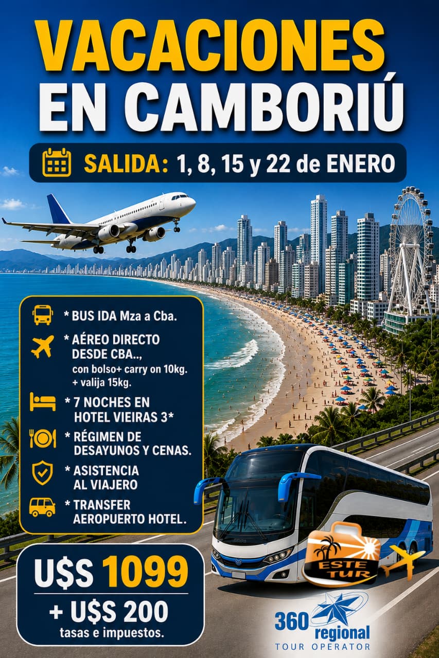 Vacaciones en Camboriú 2027