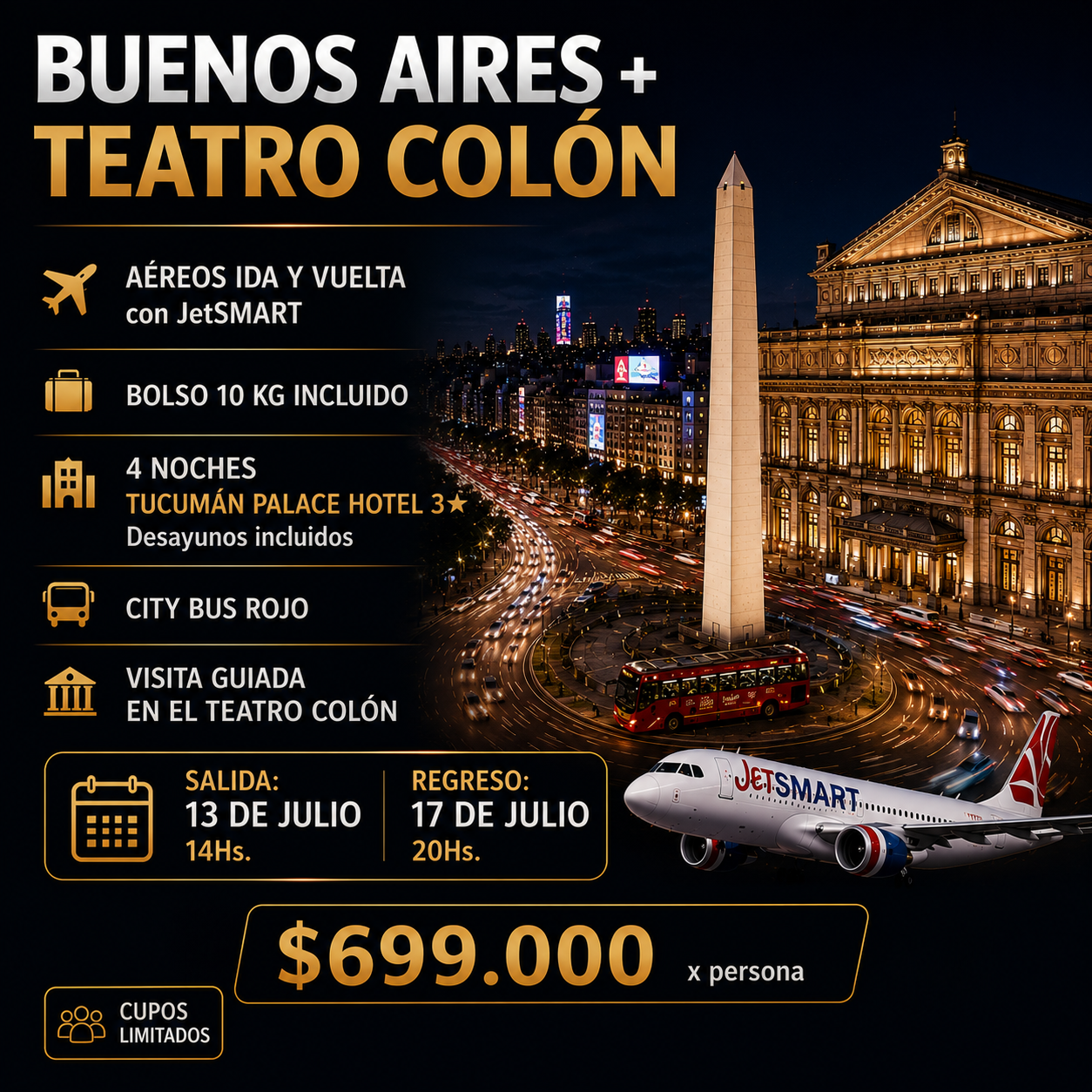 BUENOS AIRES + TEATRO COLÓN