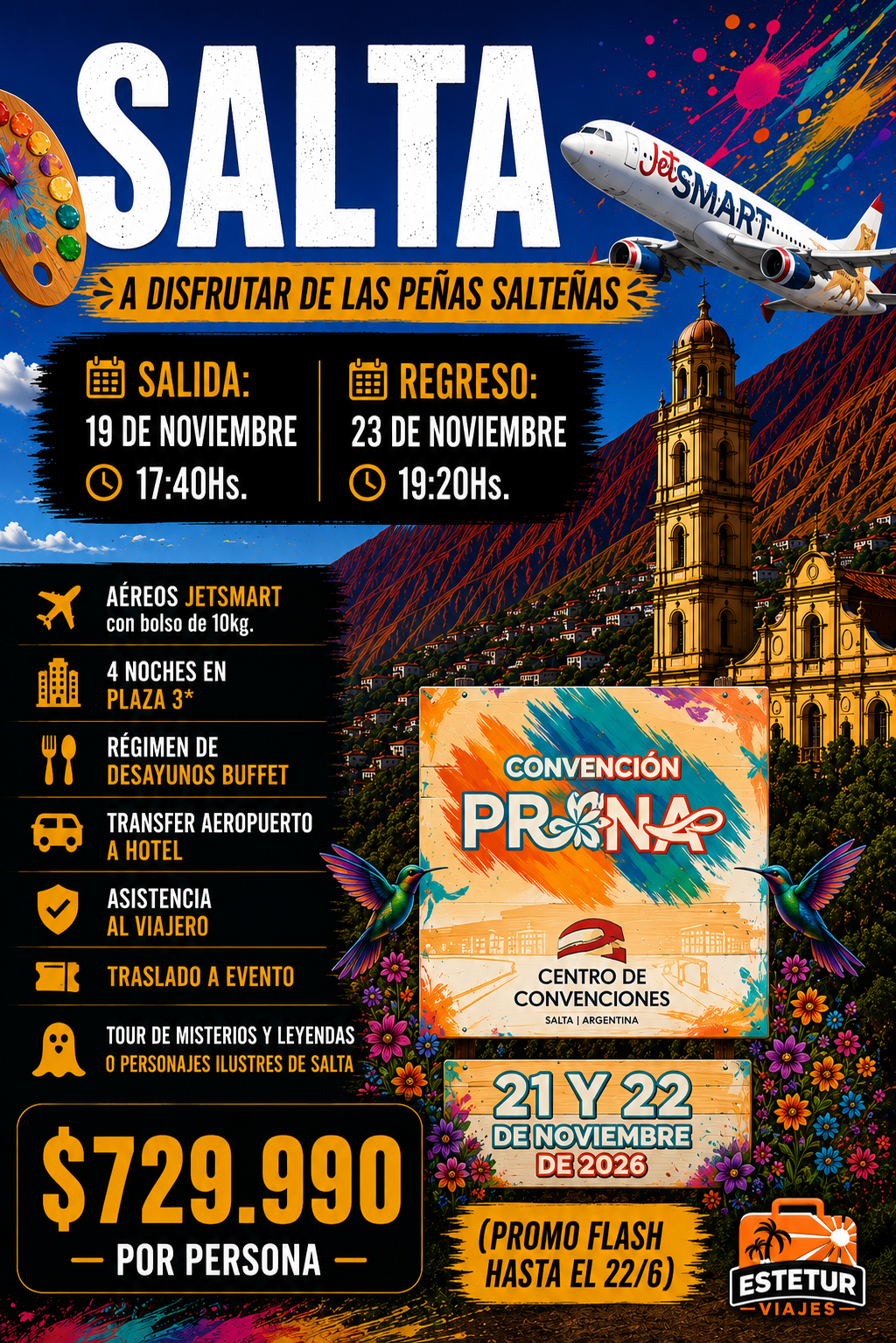 SALTA 2026 – CONVENCIÓN PRANA + EXPERIENCIAS SALTEÑAS