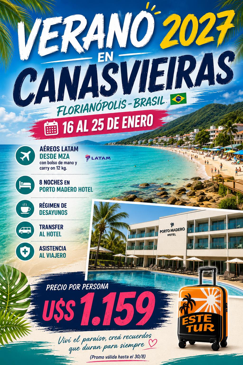 ☀️ VERANO 2027 EN CANASVIEIRAS 🇧🇷